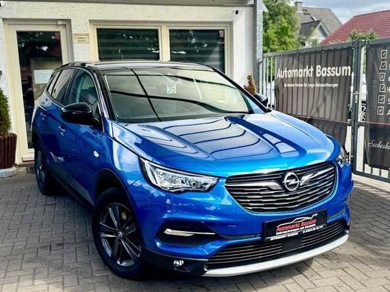 Blau Gebraucht 2021 Opel Grandland X Design Edition SUV | 16.999 € (Superpreis) - Bild 1/3