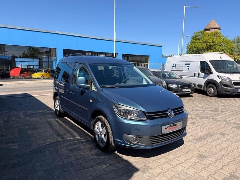 Gebraucht VW Caddy Comfortline 140 PS (102 kW) 2015 Grün Van / Kleinbus
