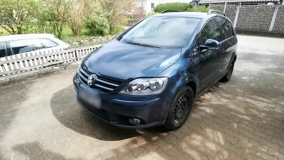 Używany VW Golf Plus Cross 102 KM (75 kW) 2008 Niebieski Minivan