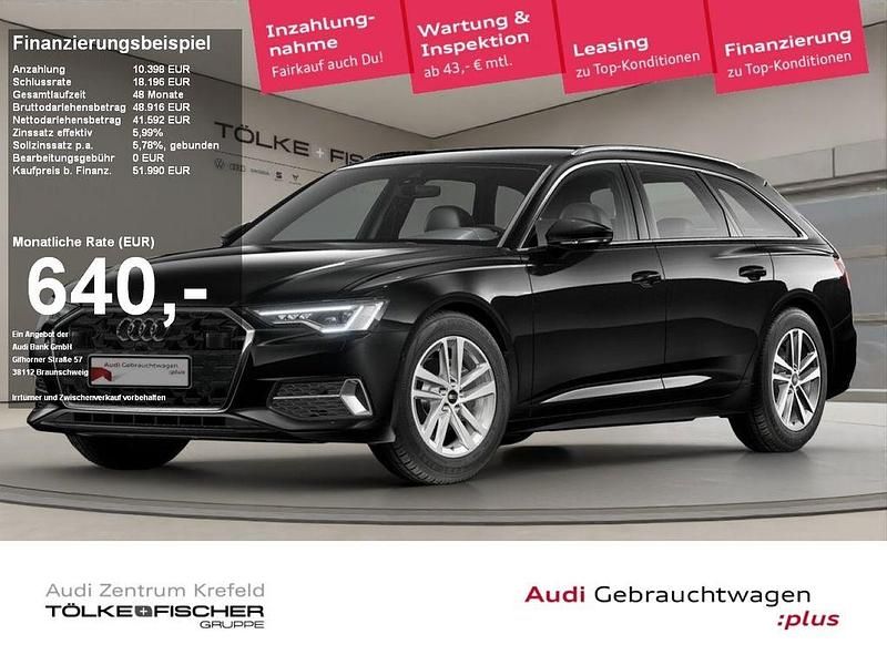 Schwarz Gebraucht 2025 Audi A6 Advanced Kombi | 47.539 € - Bild 1/4