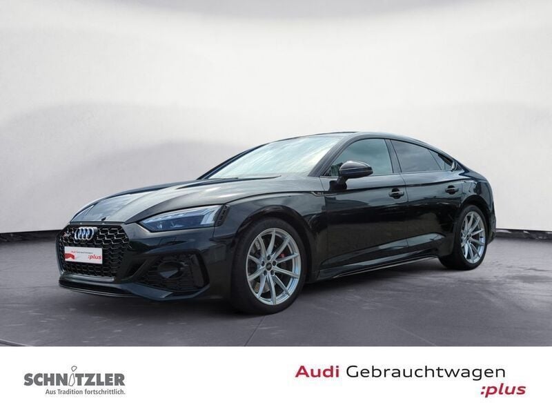 Mythosschwarz (metallic) Gebraucht 2024 Audi RS5 Sportback Design Limousine | 74.980 € (Superpreis) - Bild 1/4