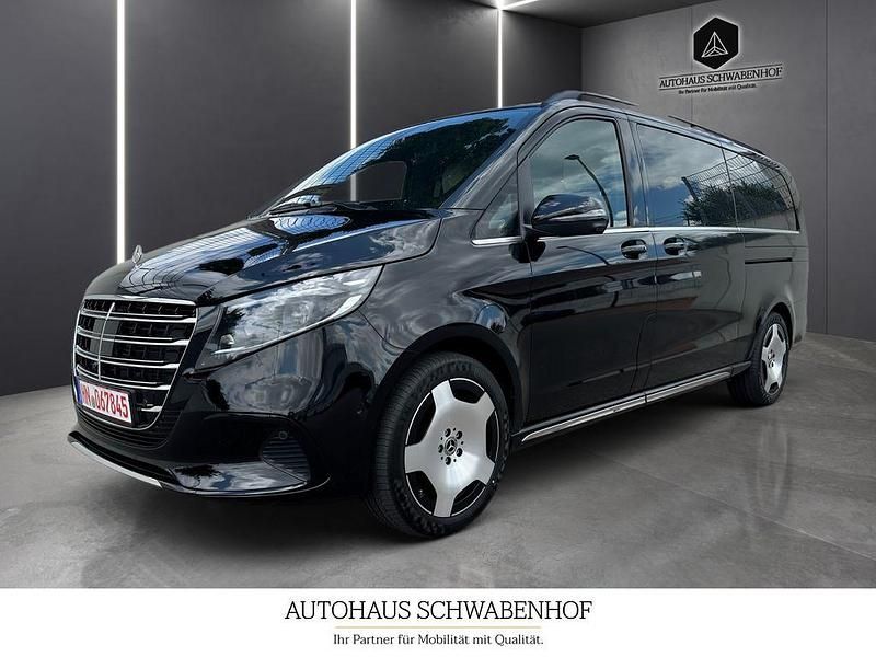 Schwarz Neu 2025 Mercedes V300 Exclusive Van / Kleinbus | 117.810 € - Bild 1/4