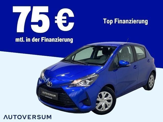 Nebula blue me Gebraucht 2019 Toyota Yaris Comfort Limousine | 8.985 € (Guter Preis) - Bild 1/4