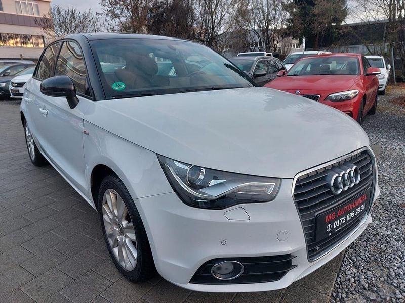 Weiß Gebraucht 2013 Audi A1 Sportback S-Line Kleinwagen | 6.999 € (Fairer Preis) - Bild 1/4