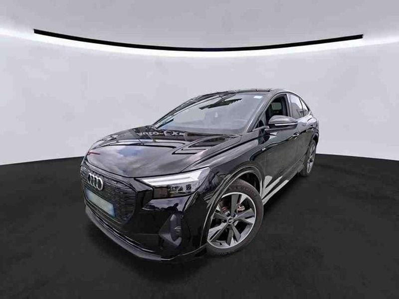 Mythosschwarz metallic Gebraucht 2022 Audi Q4 Sportback e-tron S-Line SUV | 24.890 € (Fairer Preis) - Bild 1/2