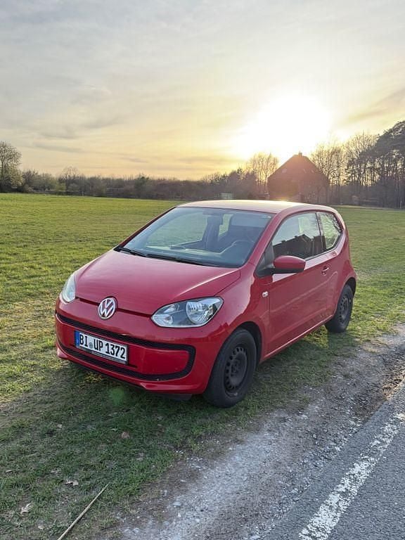 Gebraucht VW up! 68 PS (50 kW) 2014 Rot Kleinwagen