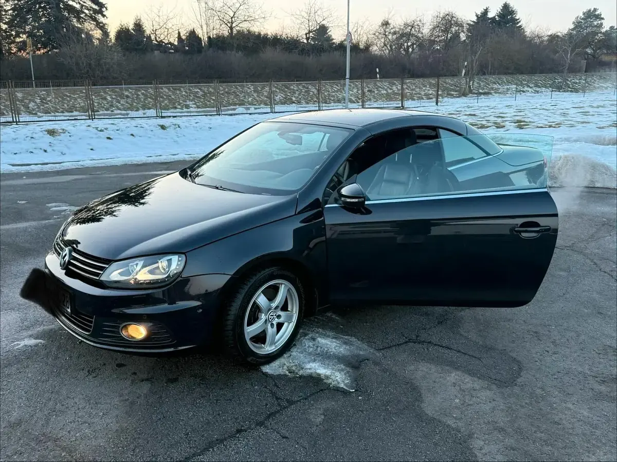 Gebraucht VW Eos 140 PS (102 kW) 2014 Schwarz Cabrio