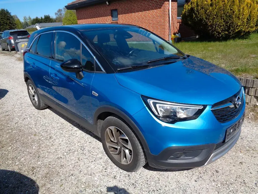 Gebraucht Opel Crossland 99 PS (72 kW) 2017 Blau SUV