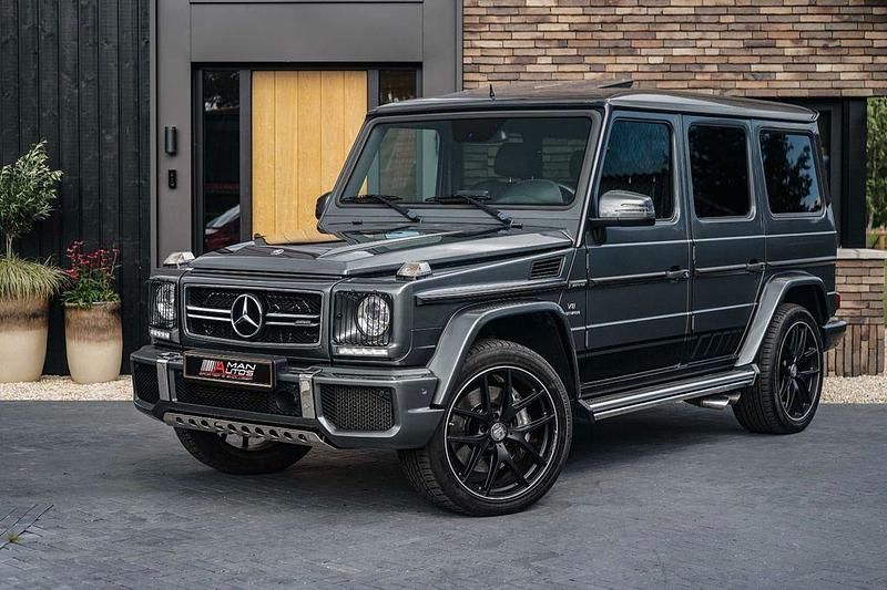 Grau Gebraucht 2015 Mercedes G63 AMG AMG SUV | 68.900 € (Superpreis) - Bild 1/4