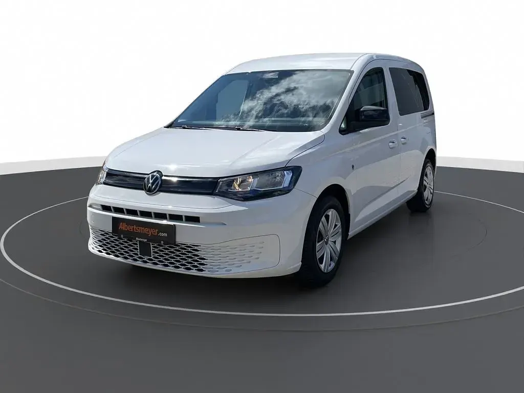 Gebraucht VW Caddy Basis 114 PS (83 kW) 2021 Weiß Van / Kleinbus
