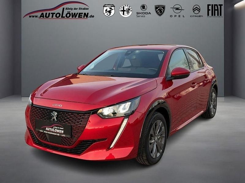 Rot Gebraucht 2021 Peugeot e-208 Allure Kleinwagen | 16.420 € (Fairer Preis) - Bild 1/4