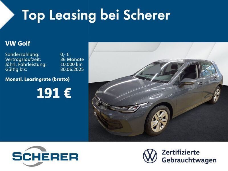 Gebraucht VW Golf VIII Life 116 PS (85 kW) 2024 Delfingrau metallic (metallic) Limousine