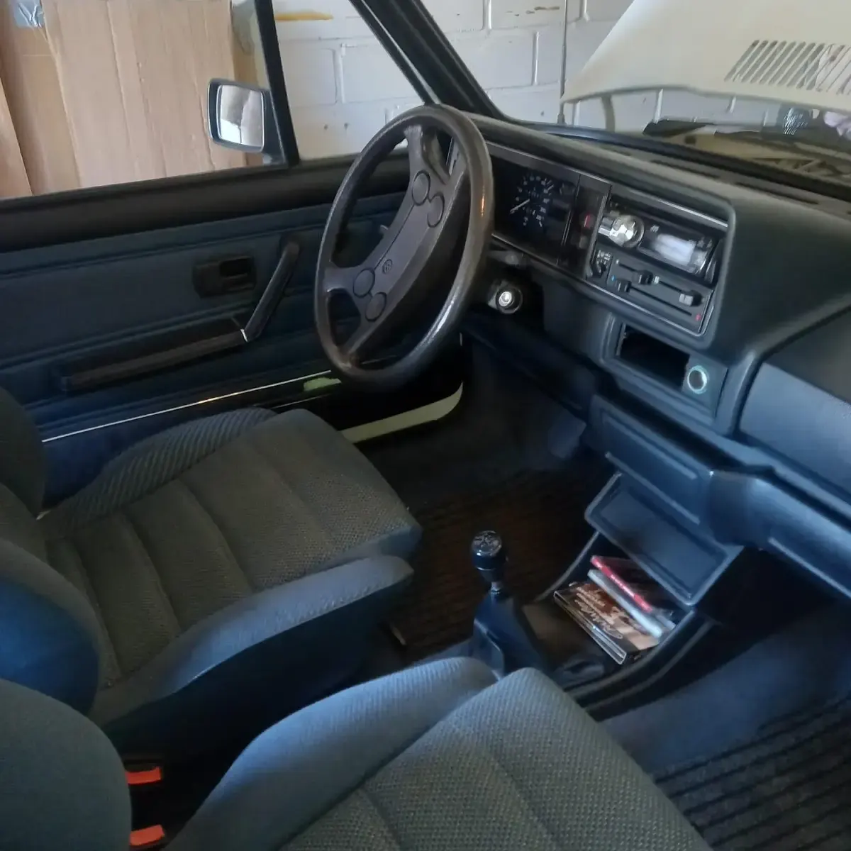 Gebraucht VW Golf Cabriolet 90 PS (66 kW) 1985 Weiß Cabrio