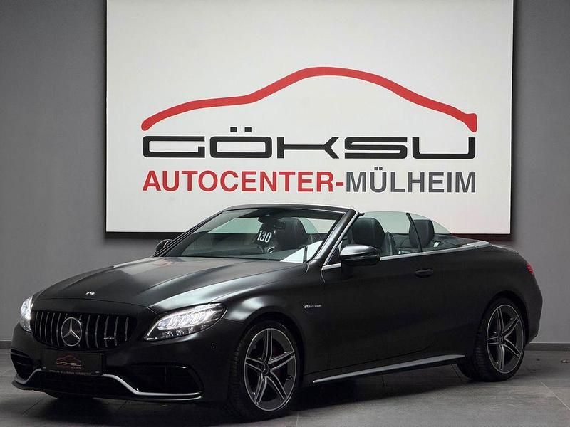 Blau Gebraucht 2020 Mercedes C63S AMG AMG Cabrio | 64.950 € (Superpreis) - Bild 1/4
