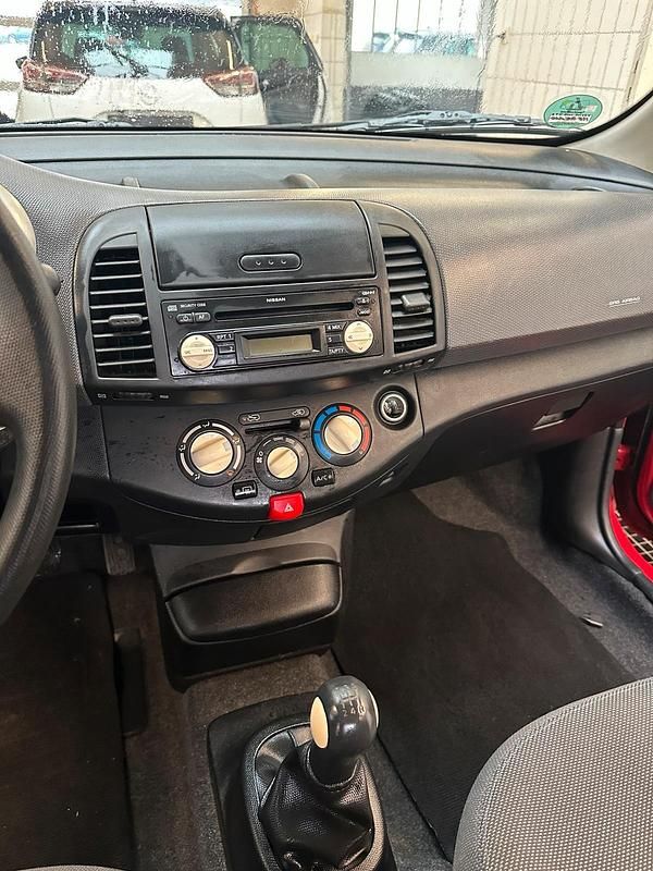 Brugt Nissan Micra 2002 Rød Hatchback