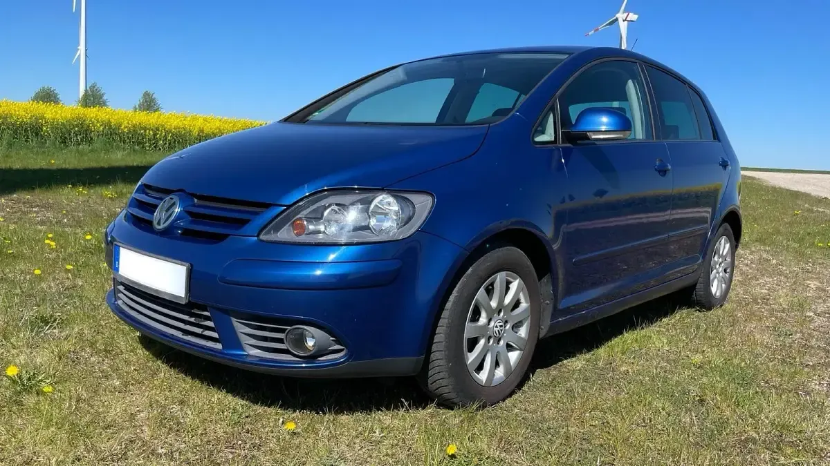Gebraucht VW Golf Plus Cross 105 PS (77 kW) 2005 Blau Van / Kleinbus