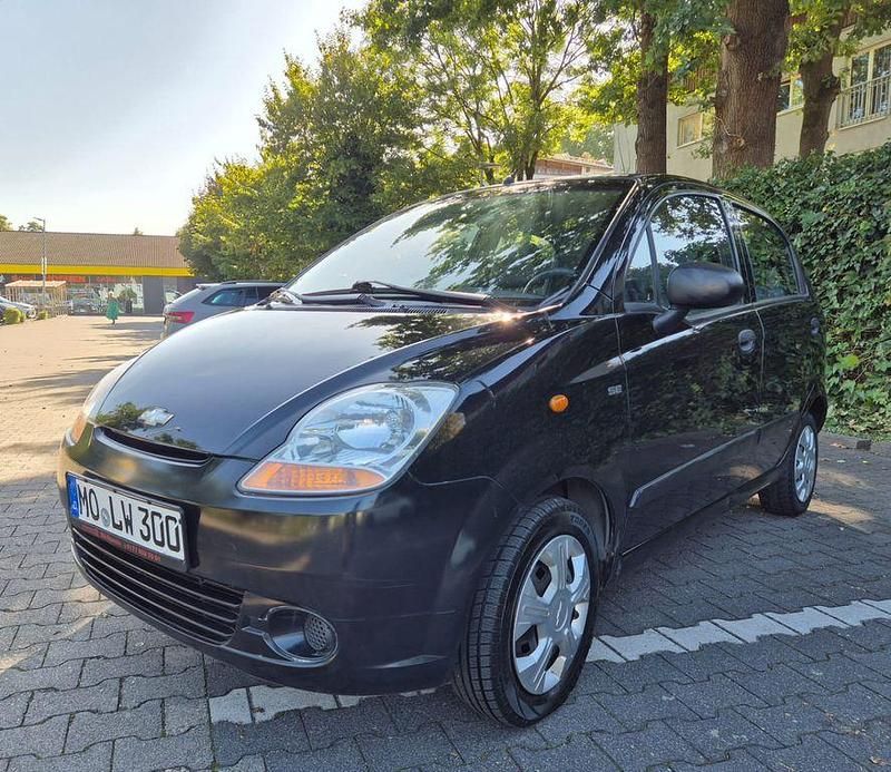 Schwarz Gebraucht 2006 Chevrolet Matiz SE Kleinwagen | 1.990 € (Fairer Preis) - Bild 1/4