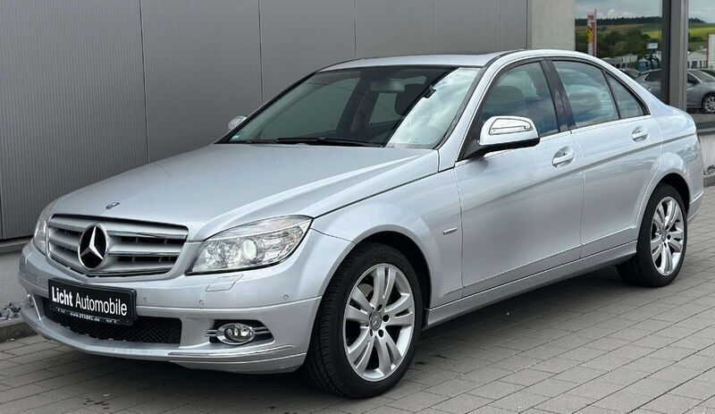 Iridiumsilber metalliclack Gebraucht 2007 Mercedes C200 Limousine | 7.990 € (Fairer Preis) - Bild 1/4