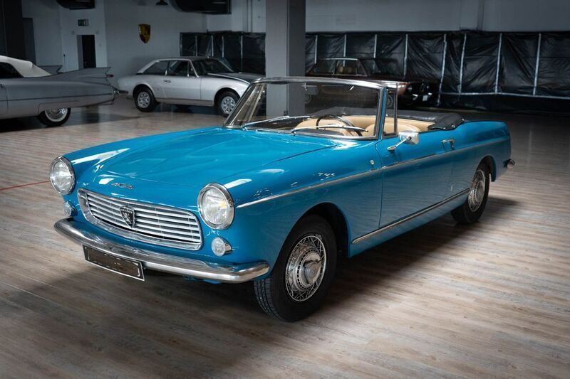 Blau Gebraucht 1965 Peugeot 404 Cabrio | 42.000 € - Bild 1/4
