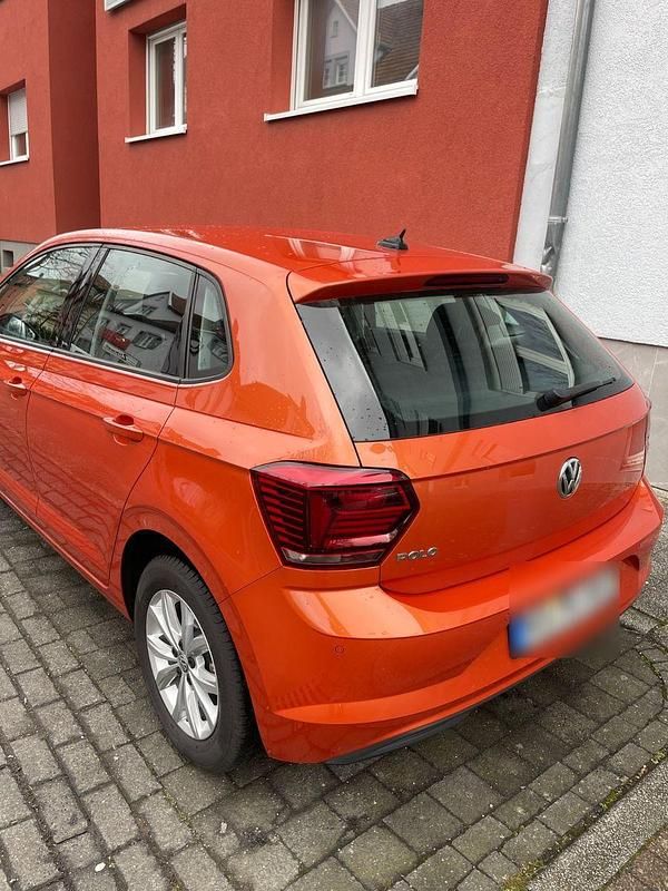 Gebraucht VW Polo Highline 116 PS (85 kW) 2017 Orange Kleinwagen