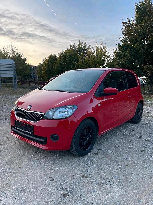 Gebraucht Skoda Citigo 60 PS (44 kW) 2014 Rot Kleinwagen