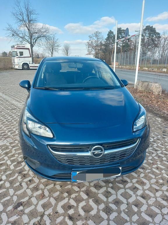 Gebraucht Opel Corsa Edition 90 PS (66 kW) 2015 Blau Kleinwagen