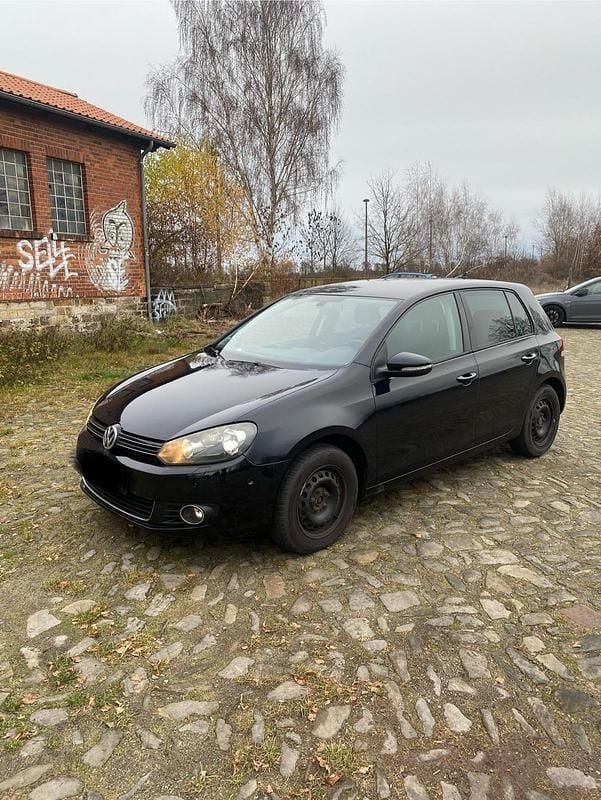 Gebraucht VW Golf VI Highline 122 PS (89 kW) 2010 Schwarz Kleinwagen