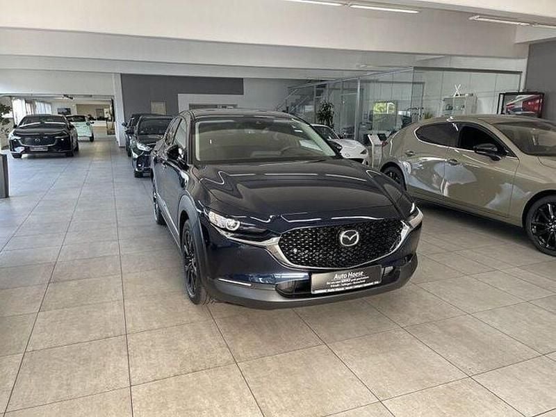 Blau Gebraucht 2022 Mazda CX-30 Homura-Line SUV | 23.990 € (Fairer Preis) - Bild 1/4