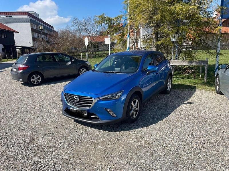 Blau Gebraucht 2015 Mazda CX-3 Sports-Line SUV | 12.300 € (Fairer Preis) - Bild 1/4