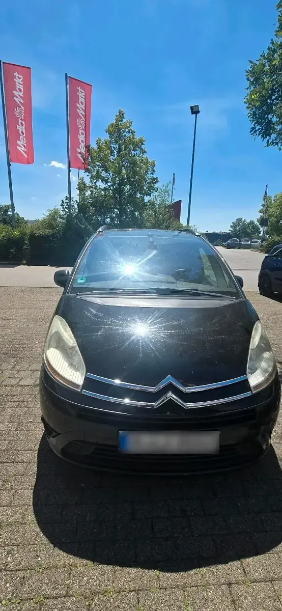 Gebraucht Citroën C4 Picasso 120 PS (88 kW) 2010 Schwarz Van / Kleinbus
