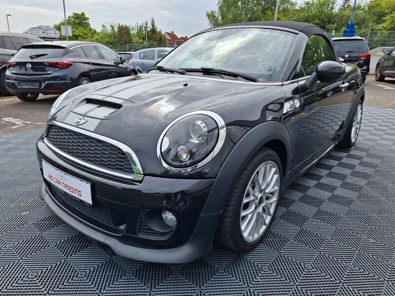 Midnight black metallic Gebraucht 2012 Mini John Cooper Works Cabriolet Cabrio | 8.190 € (Superpreis) - Bild 1/4