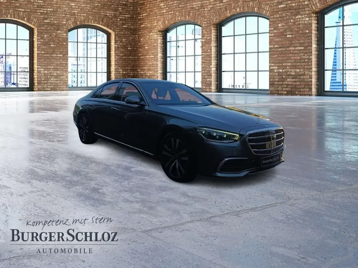 Gebraucht Mercedes S500 435 PS (319 kW) 2021 Metalliclack selenitgrau Limousine
