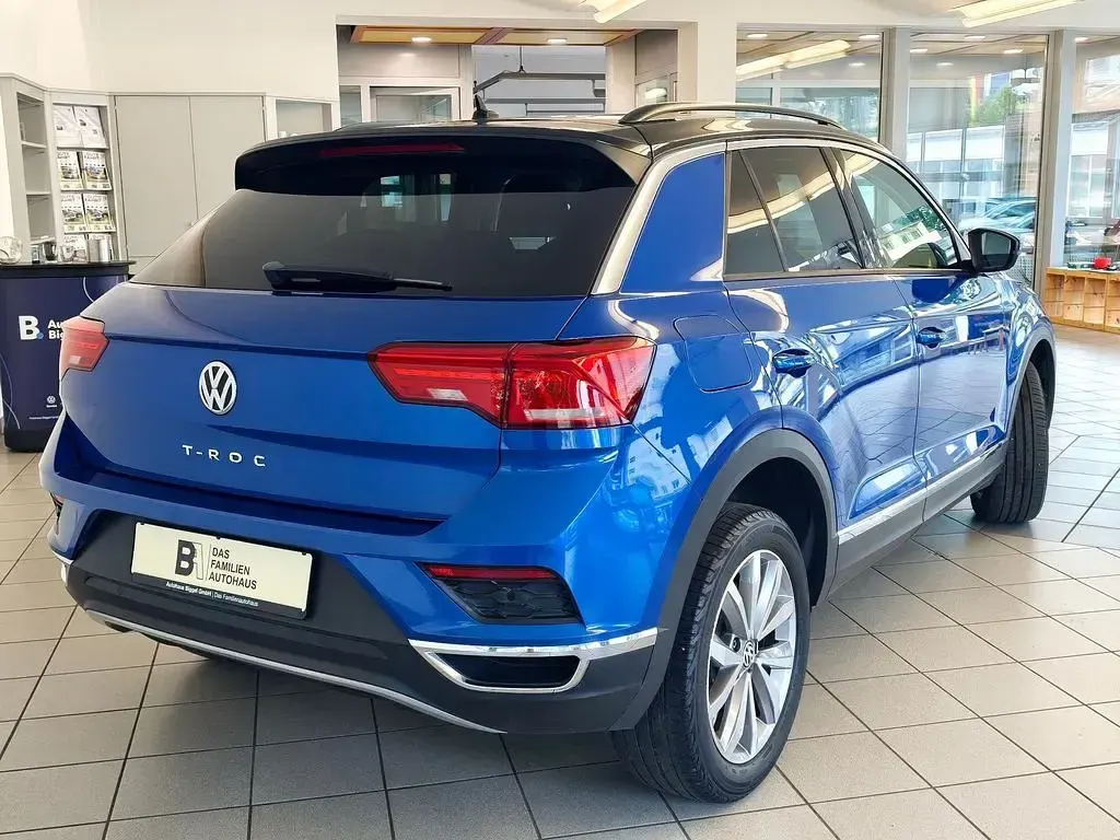Gebraucht VW T-Roc Style 116 PS (85 kW) 2019 Blau SUV