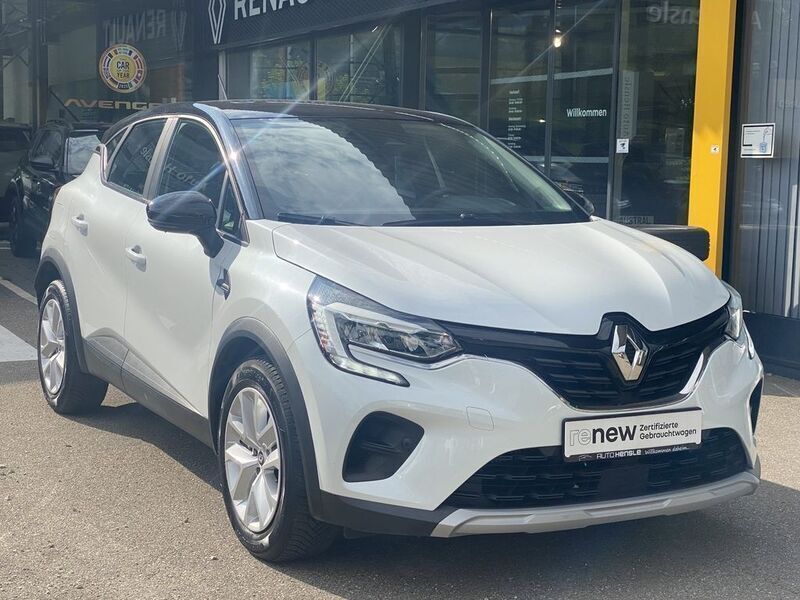 Weiß Gebraucht 2022 Renault Captur Evolution SUV | 21.800 € (Fairer Preis) - Bild 1/4