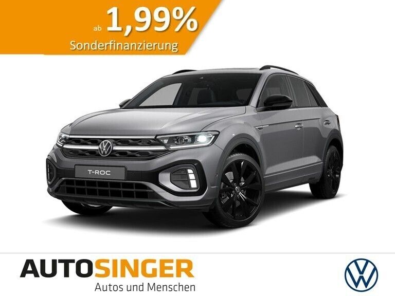 Grau Gebraucht 2022 VW T-Roc R-line SUV | 48.780 € - Bild 1/4