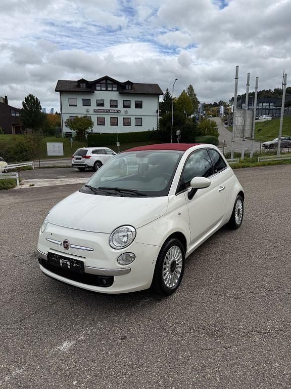 Weiß Gebraucht 2014 Fiat 500 Lounge Cabrio | 5.900 € (Guter Preis) - Bild 1/4