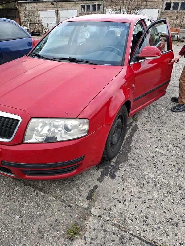 Brugt Skoda Superb 150 HK (110 kW) 2007 Rød Sedan