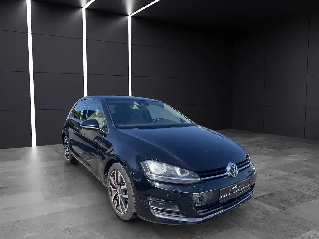 Gebraucht VW Golf VII Highline 140 PS (102 kW) 2014 Schwarz Limousine