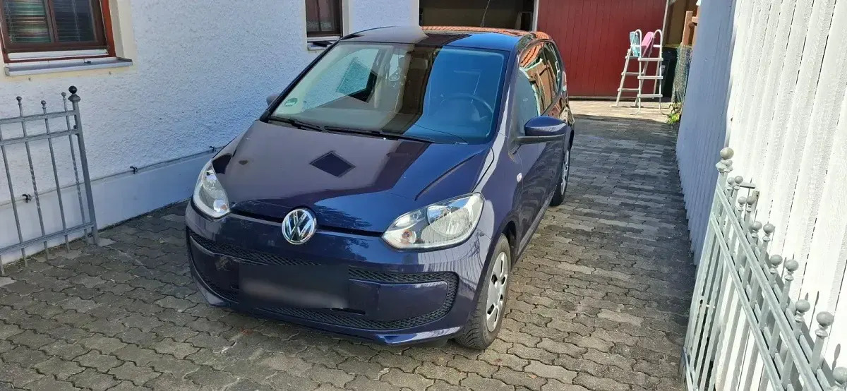 Gebraucht VW up! move up! 60 PS (44 kW) 2015 Blau Kleinwagen