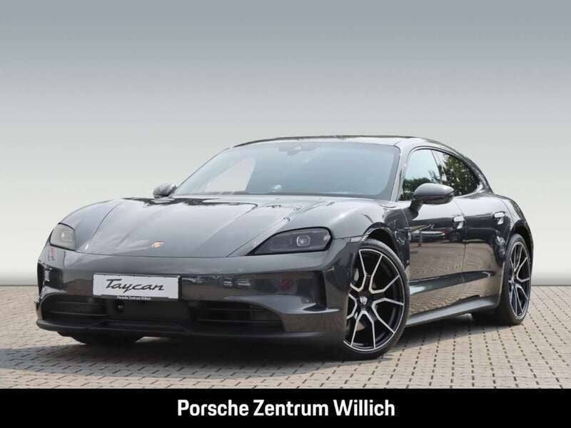 Vulkangraumetallic Gebraucht 2024 Porsche Taycan Sport Turismo Limousine | 99.490 € - Bild 1/4