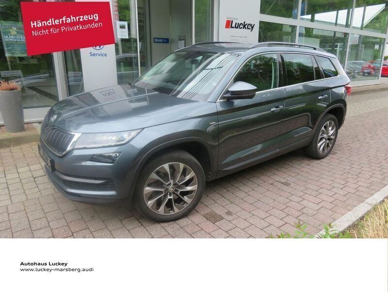 Grau Gebraucht 2021 Skoda Kodiaq Clever SUV | 22.790 € (Superpreis) - Bild 1/4