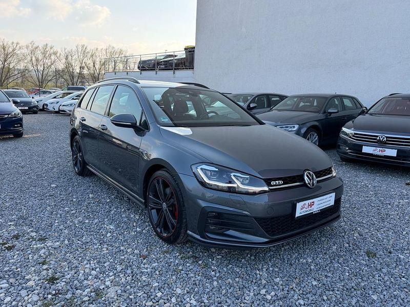 Gebraucht VW Golf VII GTD 184 PS (135 kW) 2019 Indiumgrau Kombi