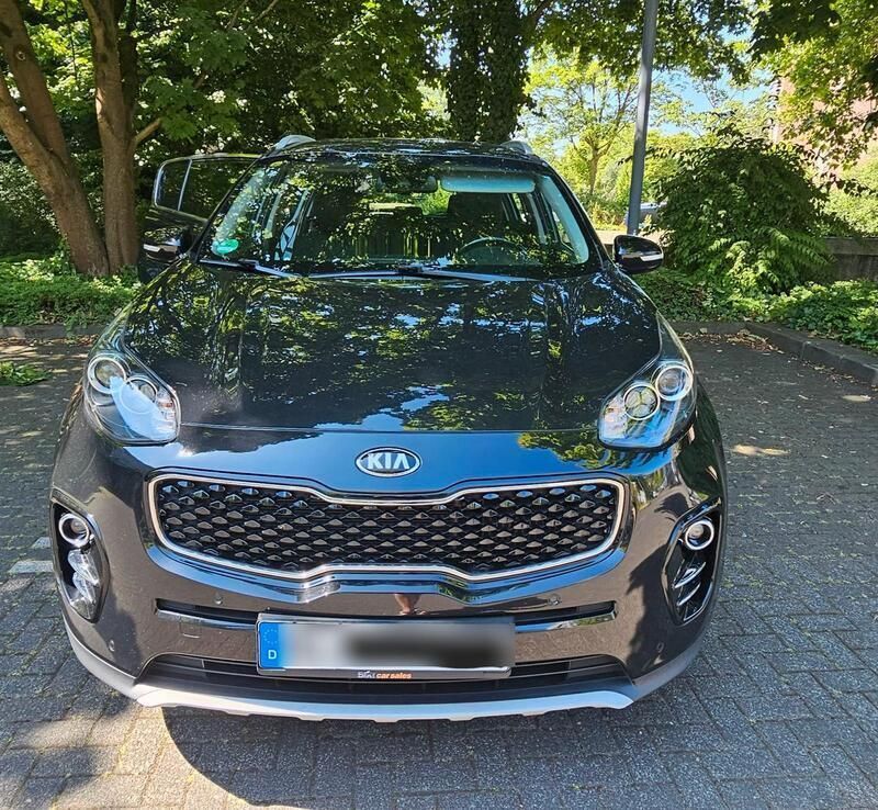 Schwarz Gebraucht 2017 Kia Sportage SUV | 13.999 € (Guter Preis) - Bild 1/4