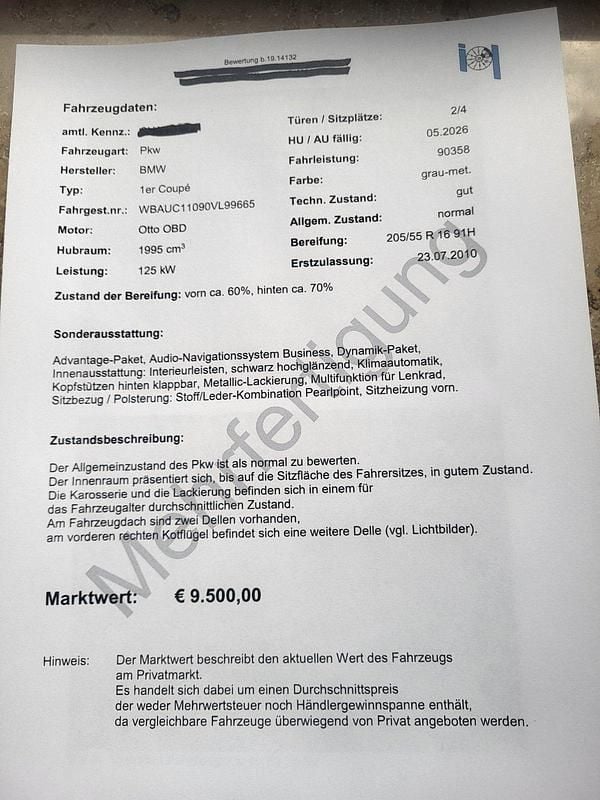 Gebraucht BMW 120 Coupé 170 PS (125 kW) 2010 Grau Coupé