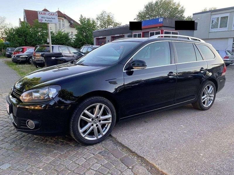 Schwarz Gebraucht 2010 VW Golf VI Highline Kombi | 3.800 € (Fairer Preis) - Bild 1/4
