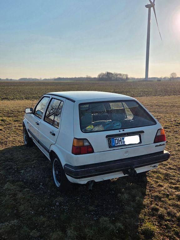 Gebraucht VW Golf II 55 PS (40 kW) 1990 Weiß Kleinwagen