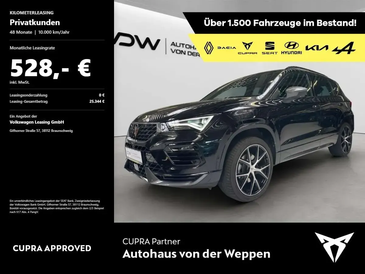 Używany Cupra Ateca 190 KM (139 kW) 2024 SUV