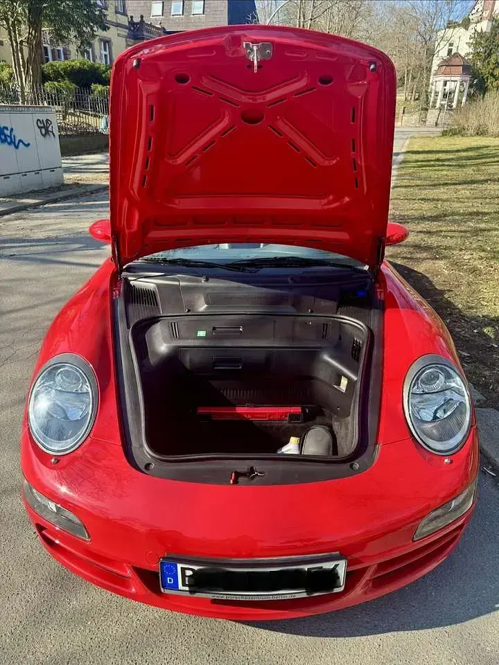 Gebraucht Porsche 911 Carrera S Cabriolet Sport 355 PS (261 kW) 2008 Rot Cabrio