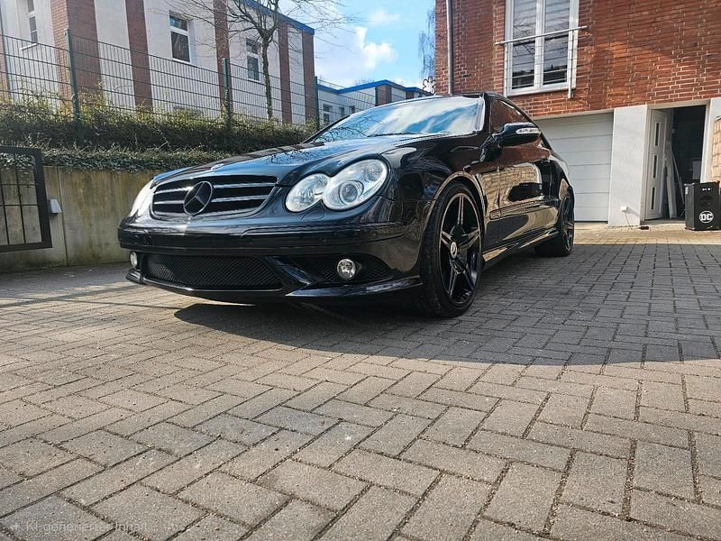 Gebraucht Mercedes CLK500 306 PS (225 kW) 2002 Schwarz Coupé