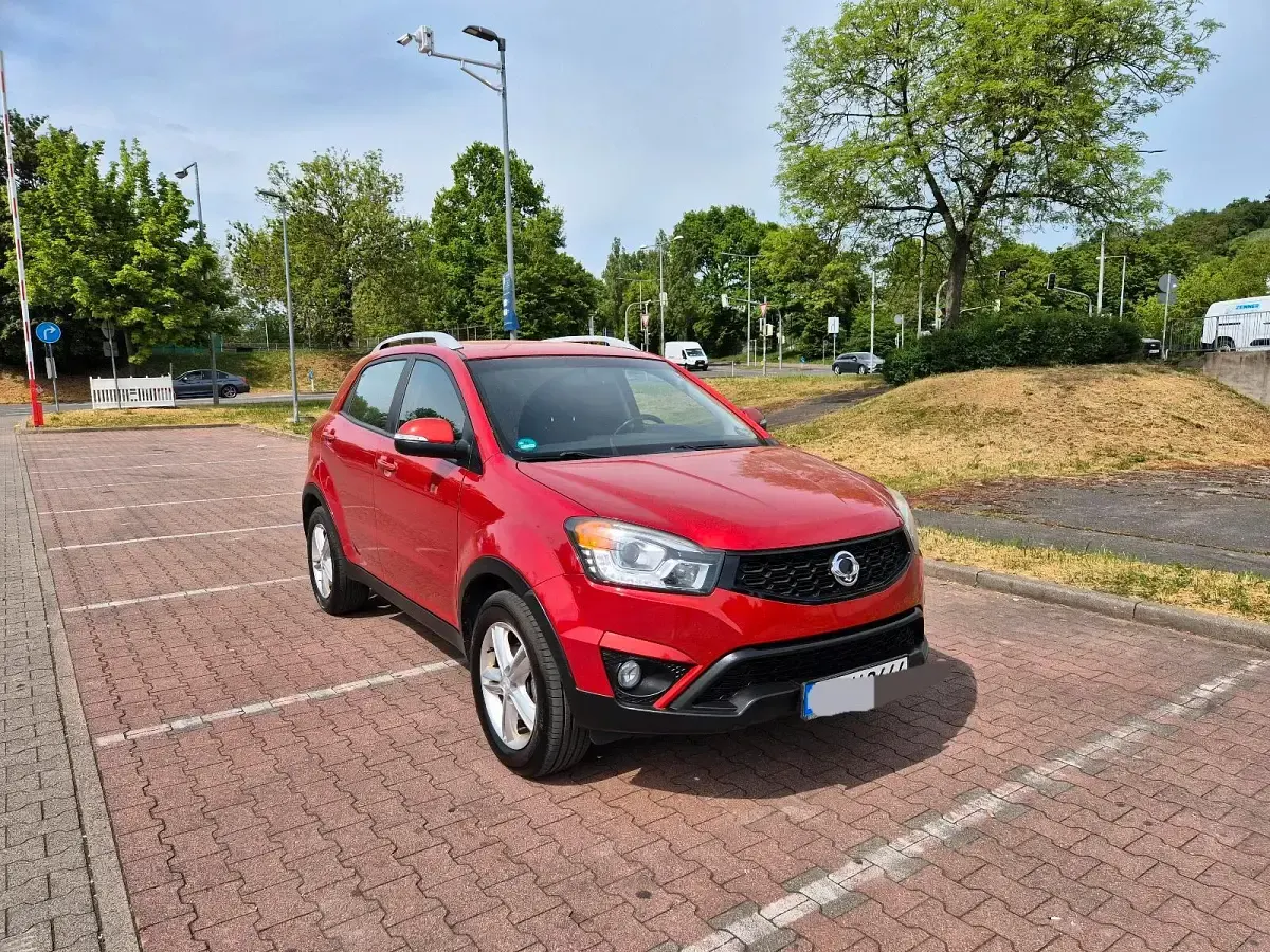 Usata SsangYong Korando 150 CV (110 kW) 2015 Rosso SUV